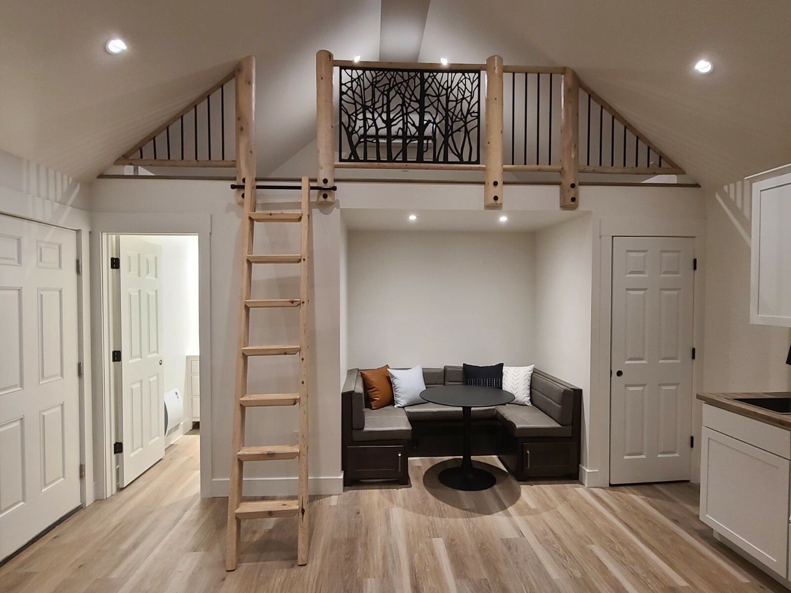 Ladder Hardware Kit - MAKES YOUR LADDER STAND UP! Library Loft Cabin