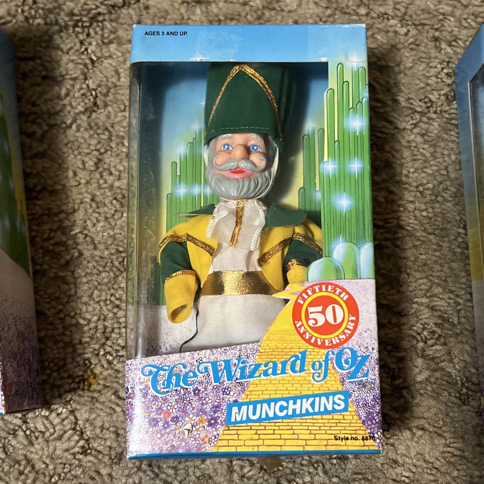 Vintage 1988 The Wizard of Oz Set Of 6 Munchkins 50th Anniversary Dolls