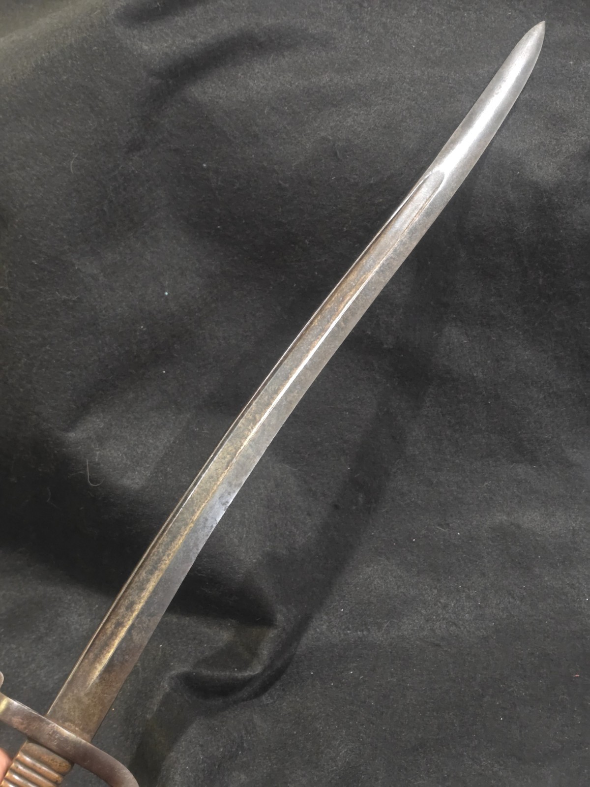 Bayonet S&K German Manufacture Marked 185D With Metal Sheath