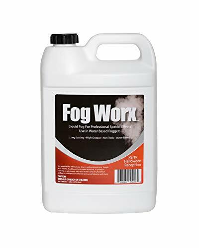 FogWorx 1 Gallon of Organic Fog Fluid Medium Density Long Lasting Machine Fluid