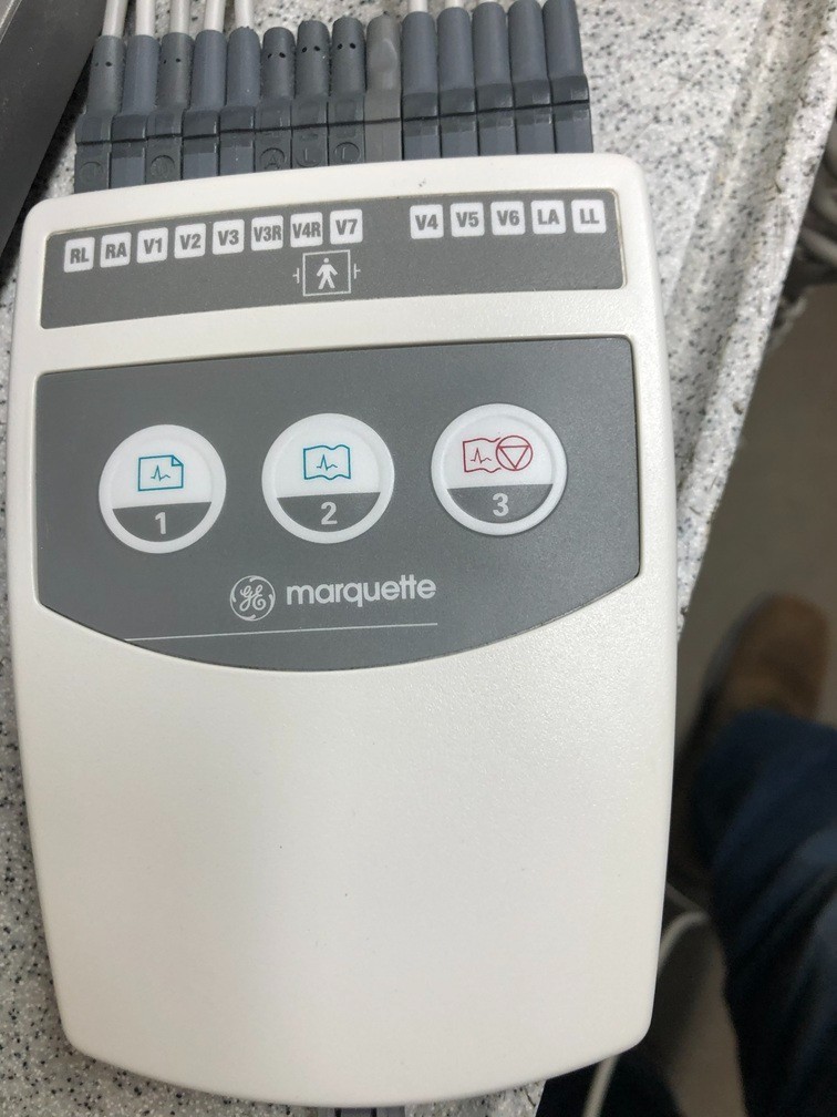 GE MAC 5500 Resting Diagnostic Interpretive ECG