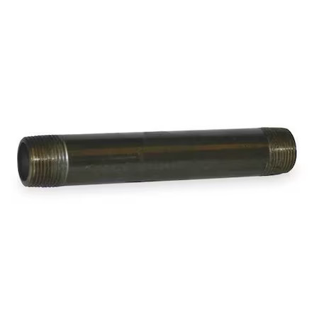 3/4" X 9" Black Pipe Nipple Sch 80, Seamless/Welded: Welded, 40513