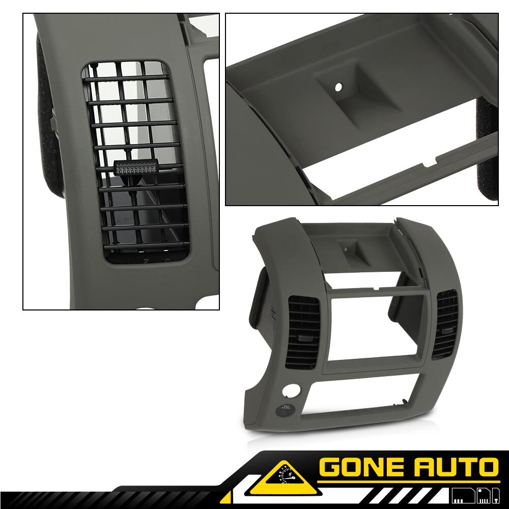 Center Dash Console Instrument Cluster Bezel Fit For 2005-2020 Nissan Frontier