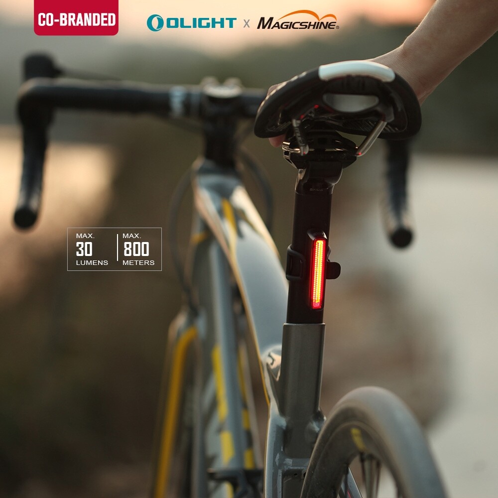 Olight Seemee 30 TL LED 30 Lumens Waterproof Rechargeable Bicycle Tail Light
