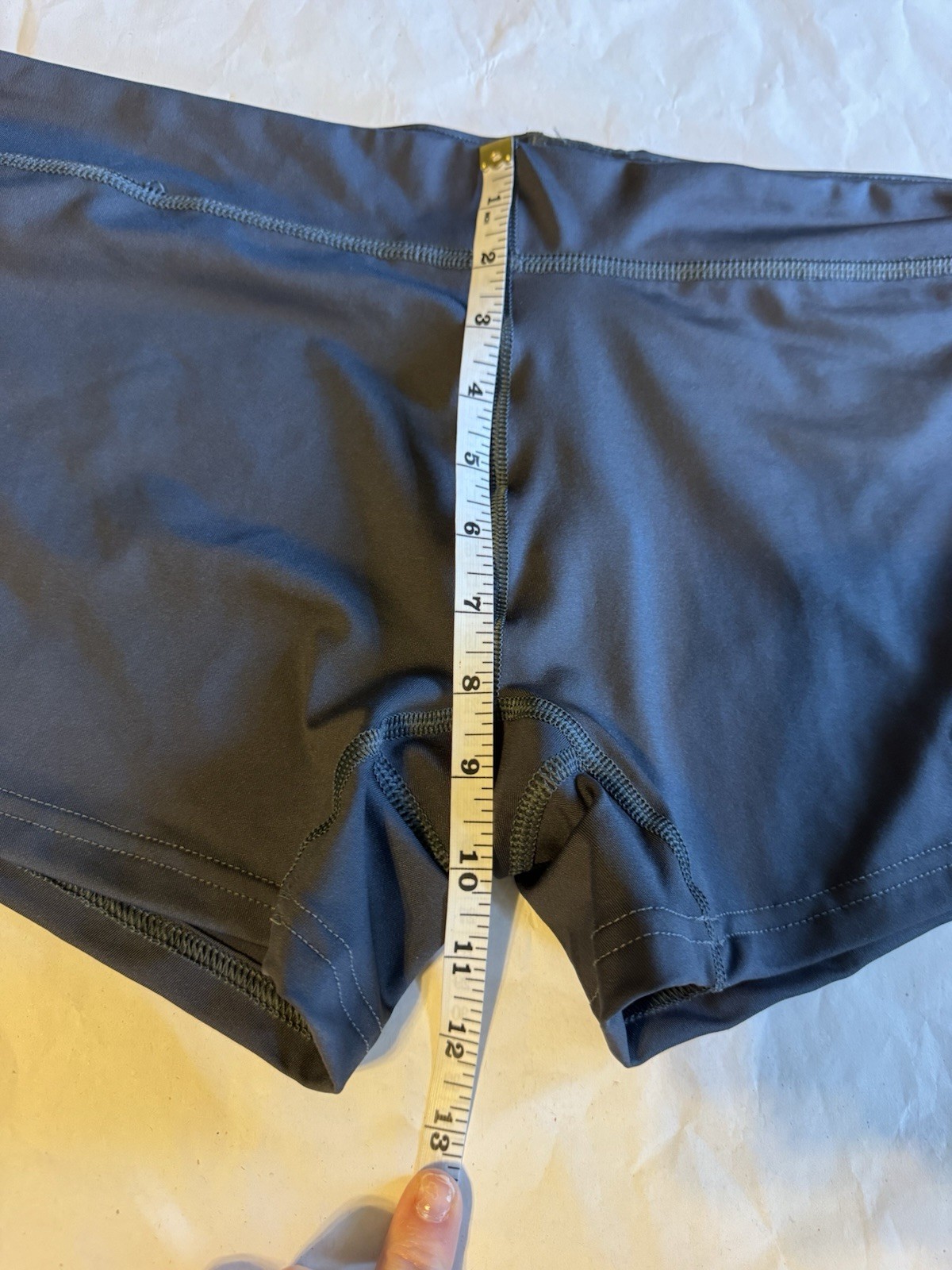 NIKE Womens DRI-FIT Athletic Volleyball Cheer Shorts Black Anthracite Sz XL NWT