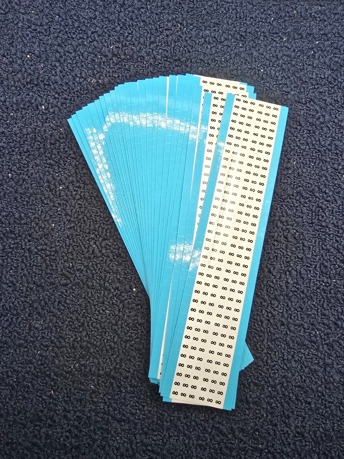 (QTY 25) BRADY TWM-8-PK: Wire Marker 1.5in H x 0.25in W, 8