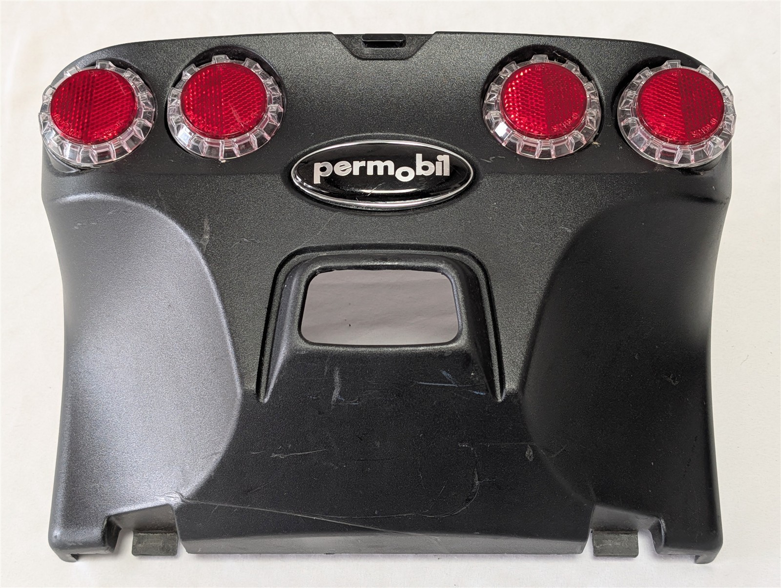 Permobil M300 M400 Rear Battery Cover Shroud with Reflectors - Part 320046