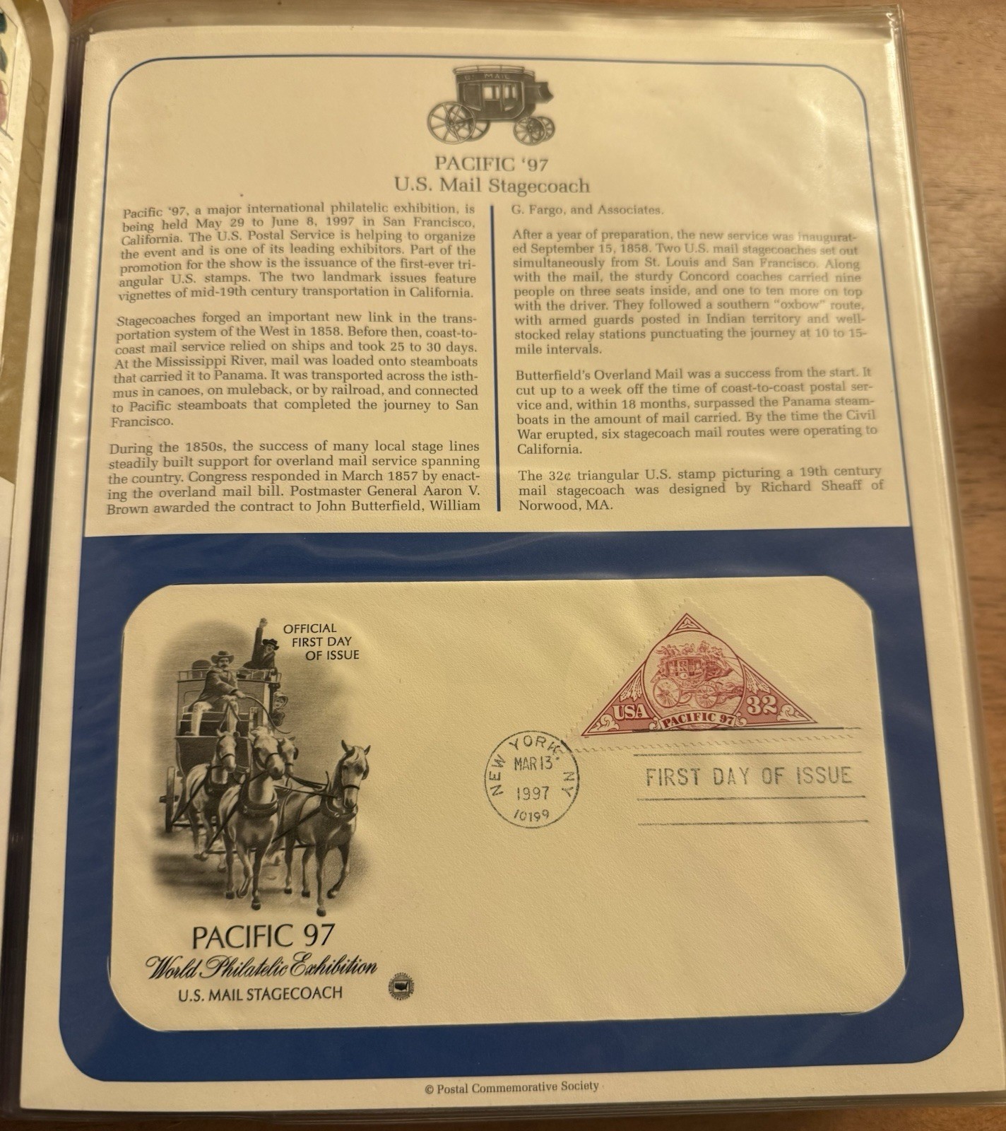 Postal Commemorative Society Binder w/ U.S. First Day Covers 1996-1998 96 Covers