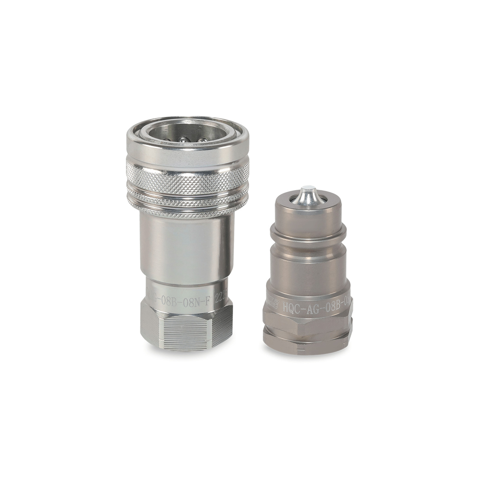 1/2″ AG Hydraulic Quick Couplers Set - 1/2″ NPT Thread