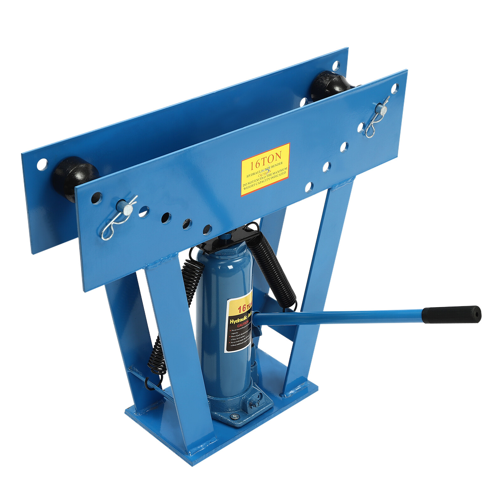 Heavy-Duty Pipe Bending Machine 16 Ton Hydraulic Pipe Tube Bender W/ 8 Dies