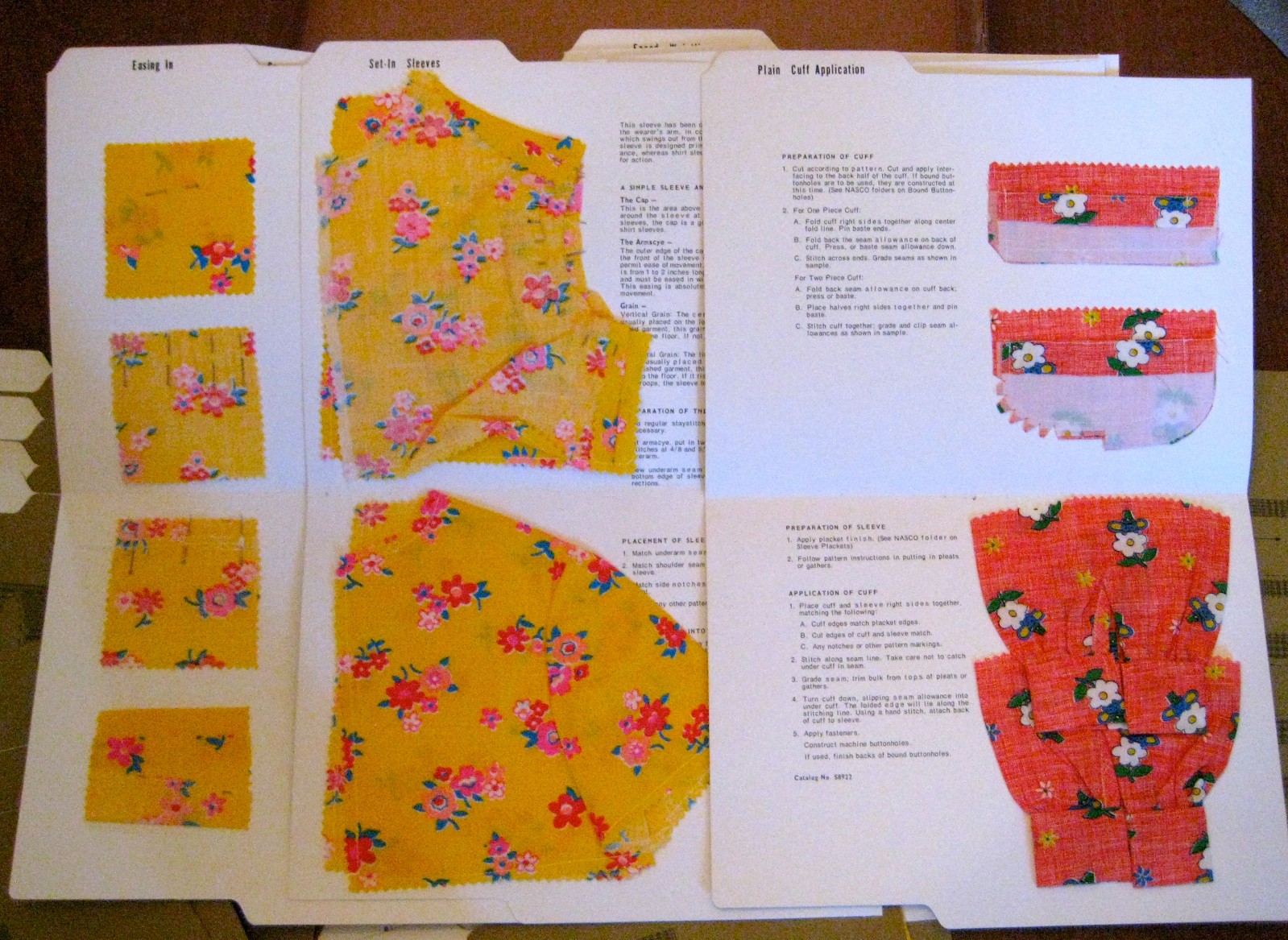 Learn to Sew SEWING CONSTRUCTION SERIES - 31 HOW TO folders - HANDMADE examples