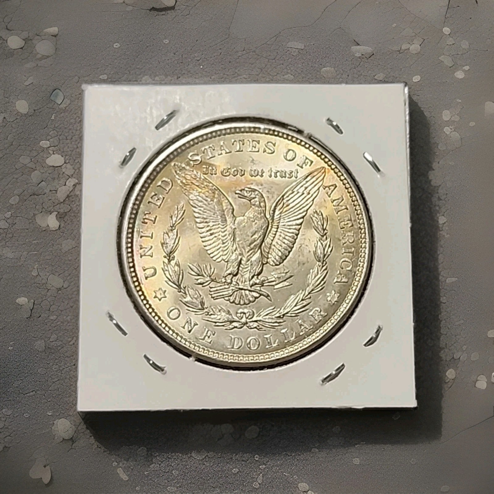 🚨1921 Morgan Silver Dollar☆Brilliant Uncirculated☆🔥Gorgeous Toning☆