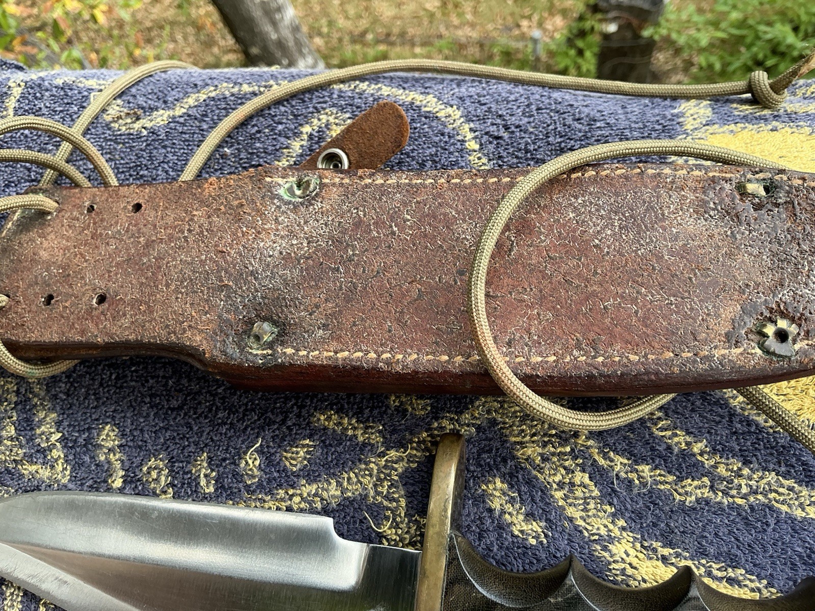 Randall Made Knife Model 15 Airman Micarta Handle Fixed Blade