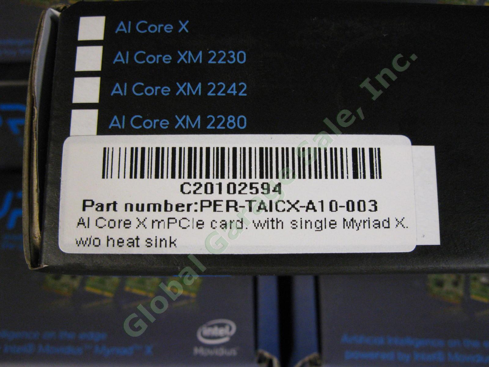 Up AI Core X Intel Movidius Myriad 2485 VPU Vision Processing Unit mPCIe Card