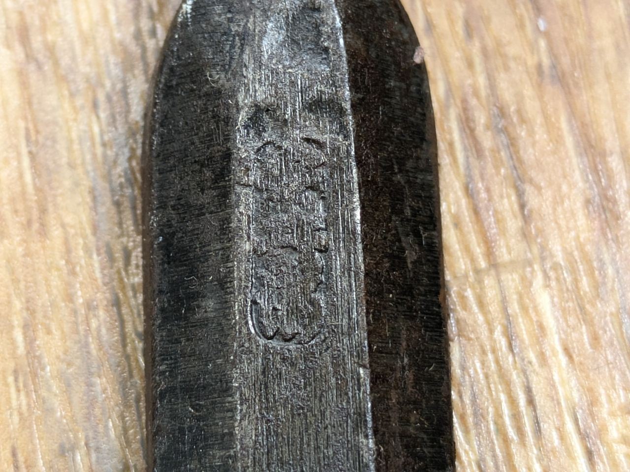 Japanese vintage chisel tataki Nomi Japan Signed Old 23.15.24.37.15.9 mm RB230