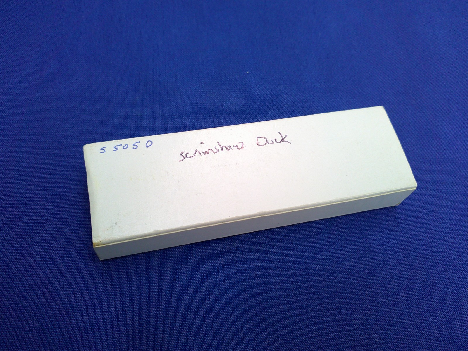 Vintage Schrade Scrimshaw SC505 3 Blade Pocket Knife New in Box Two Ducks Mint