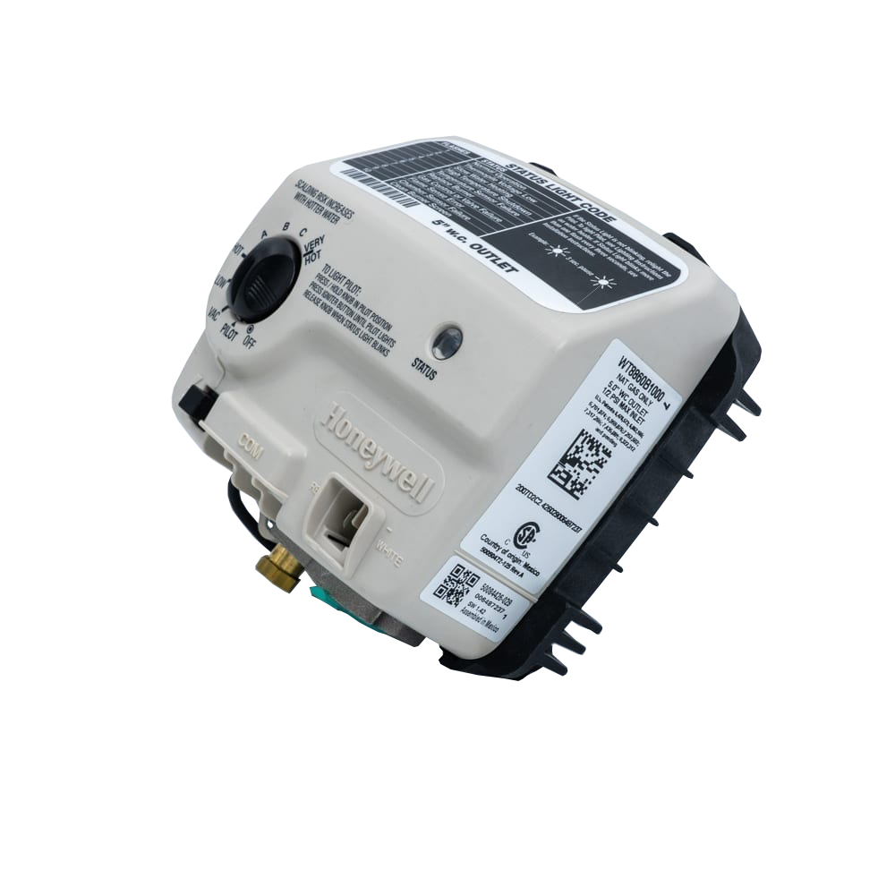 Honeywell WT8860B1000 Replacement Valve for A.O. Smith Water Heaters