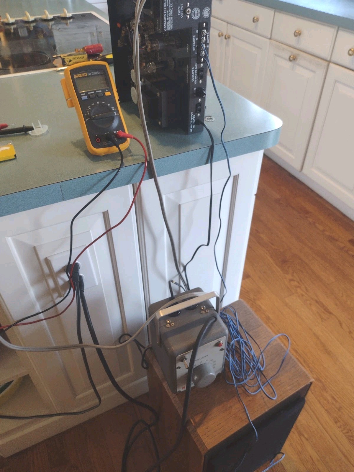 Grommes 15PG-8 Mono Integrated Vacuum Tube 6973 Amp Amplifier