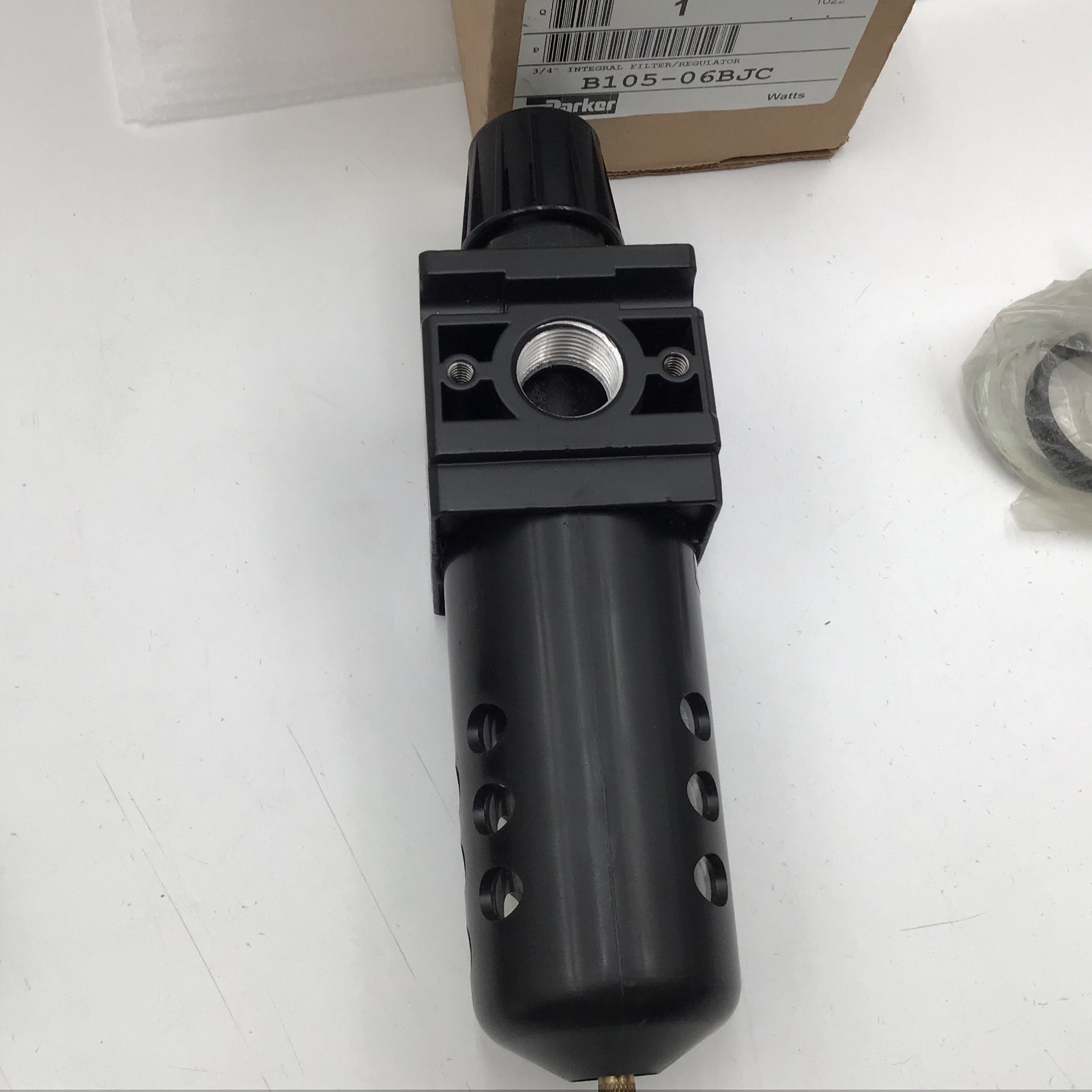 Parker B105-06BJC 3/4" Integral Filter Regulator Pneumatic Compressed Air System