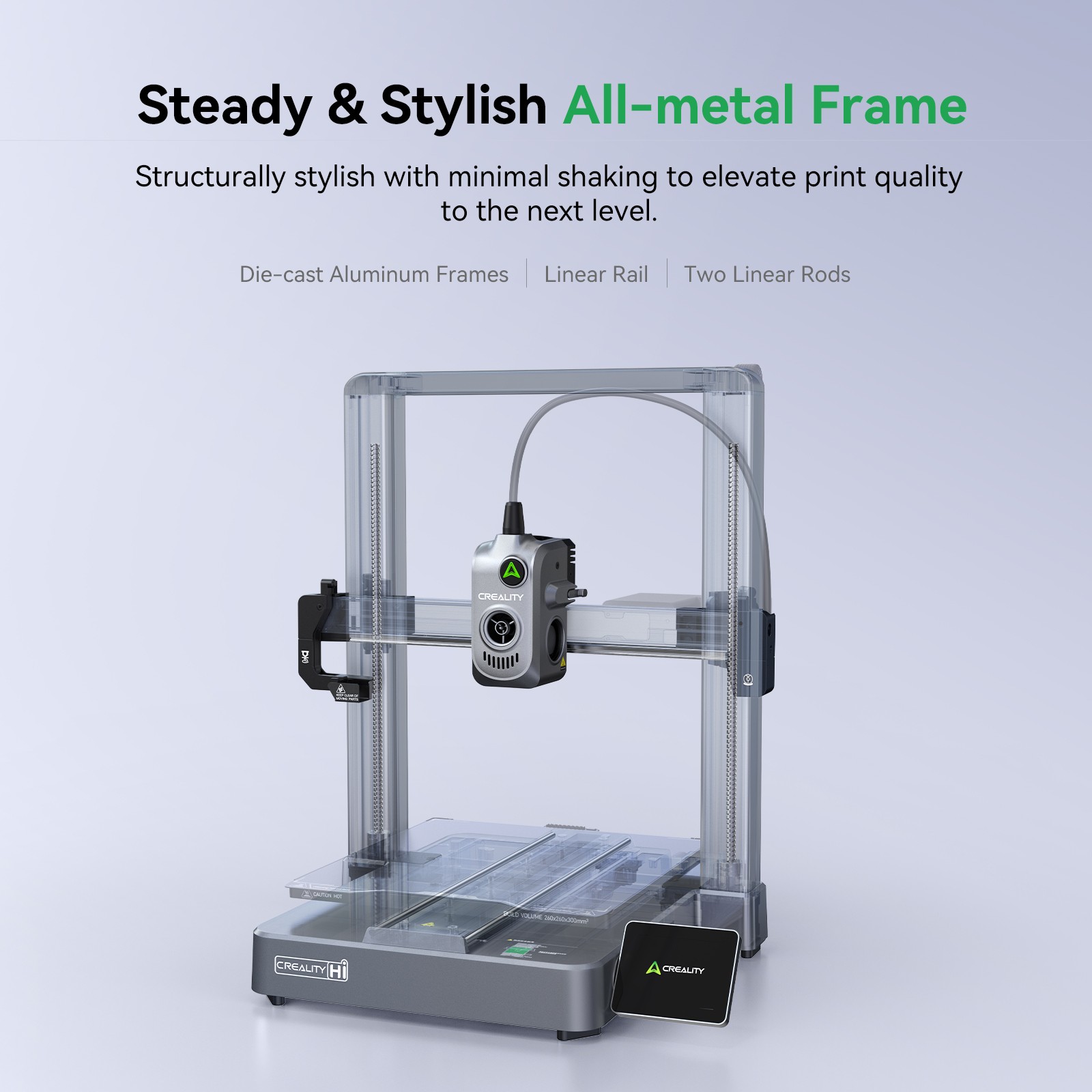 【Refurbished】Creality Hi Combo 3D Printer with CFS Automatic Filament Selection