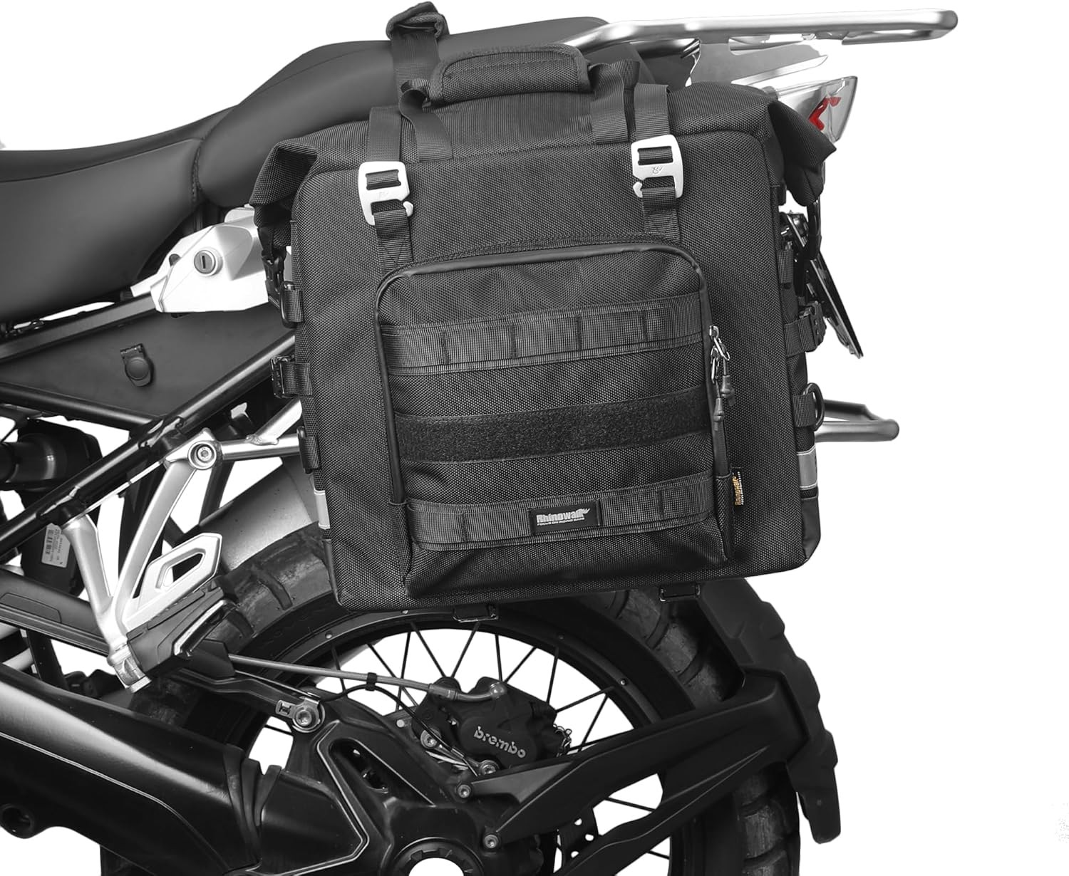 Motorcycle Saddlebags Waterproof 25L Rhinowalk Saddle Bag Quick 25L, Black25L