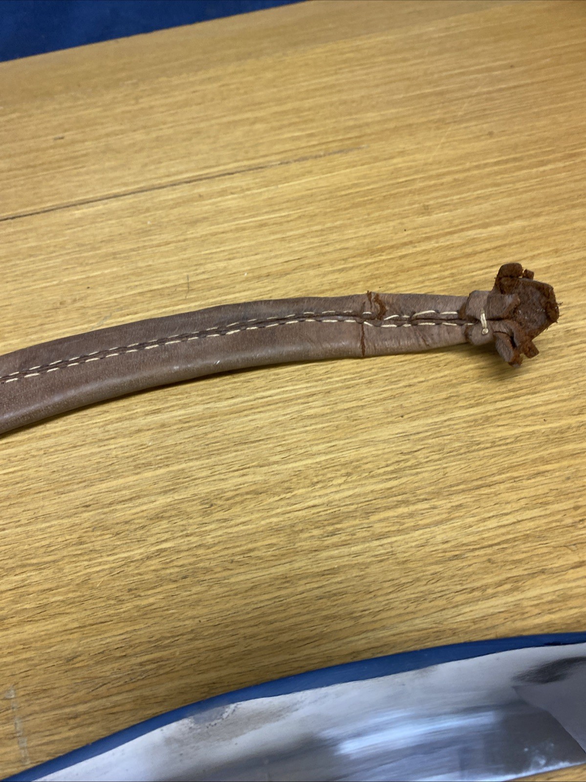 Vintage 1970s Negrito Bolo Knife with Wood Carved Handle