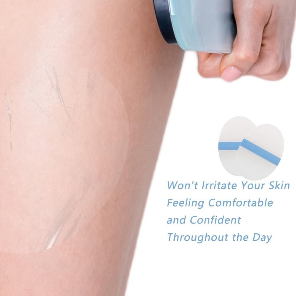 Transparent Disposable Chafing Relief Stickers - 40 Pcs for Ultimate Comfort
