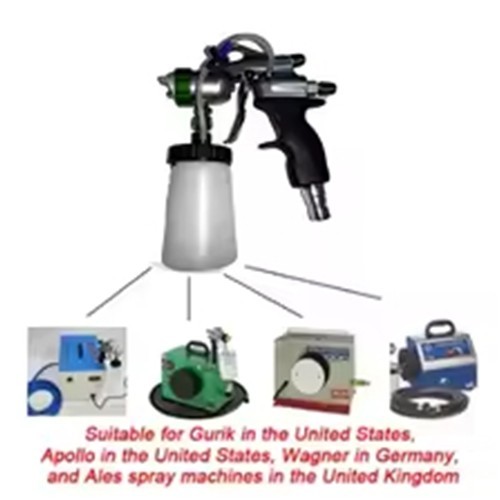 Spray Gun HVLP Low Pressure Airless 1.0 /0.8 Nozzle Available For GRACO APOLLO