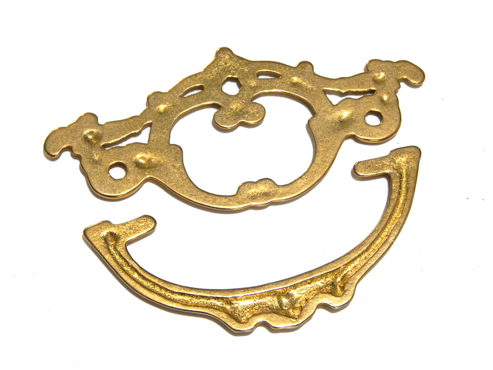 Victorian Fancy Ornate Drawer Pull With 3" Center For Dresser Chest Vanity