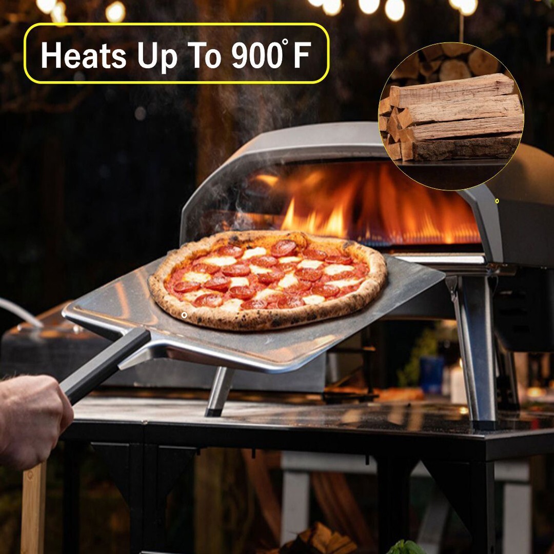 Old Potters Kiln Dried ~6 x 0.5-1.5 Inch Mini Pizza Oven Cooking Logs, 790 Cu In