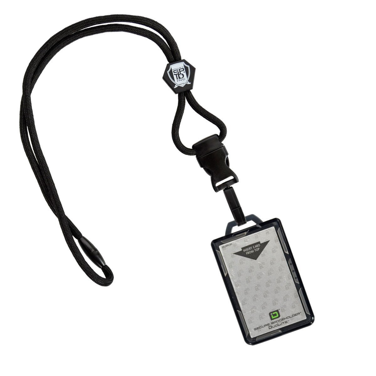 Specialist ID Heavy Duty Lanyard with 13.56MHz RFID Block Duolite Badge Holder