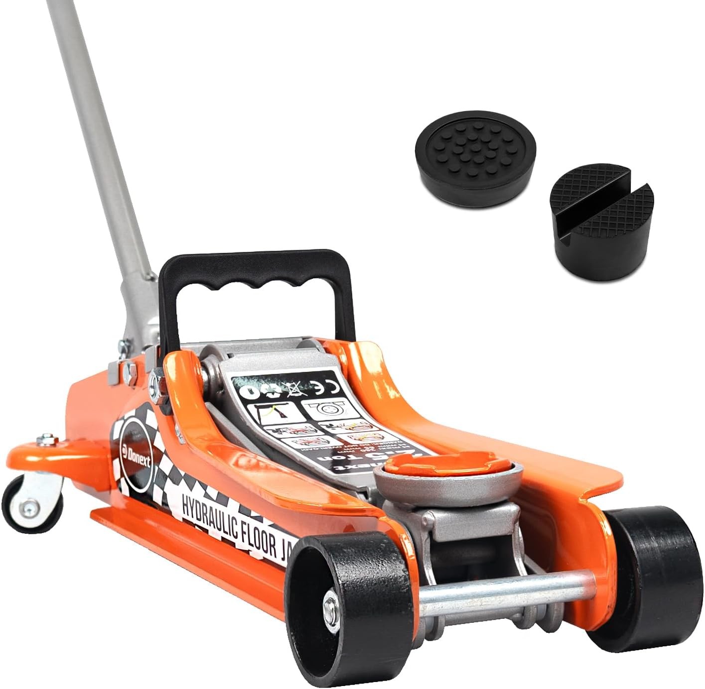 2.5 Ton Steel Floor Jack Low Profile Hydraulic Racing Floor Jack W/ Single