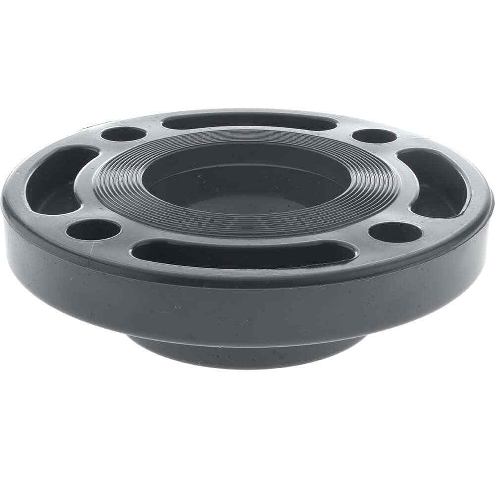 PRO-SOURCE 3" PVC Pipe Flange (One Piece) Schedule 80, Slip End Connection