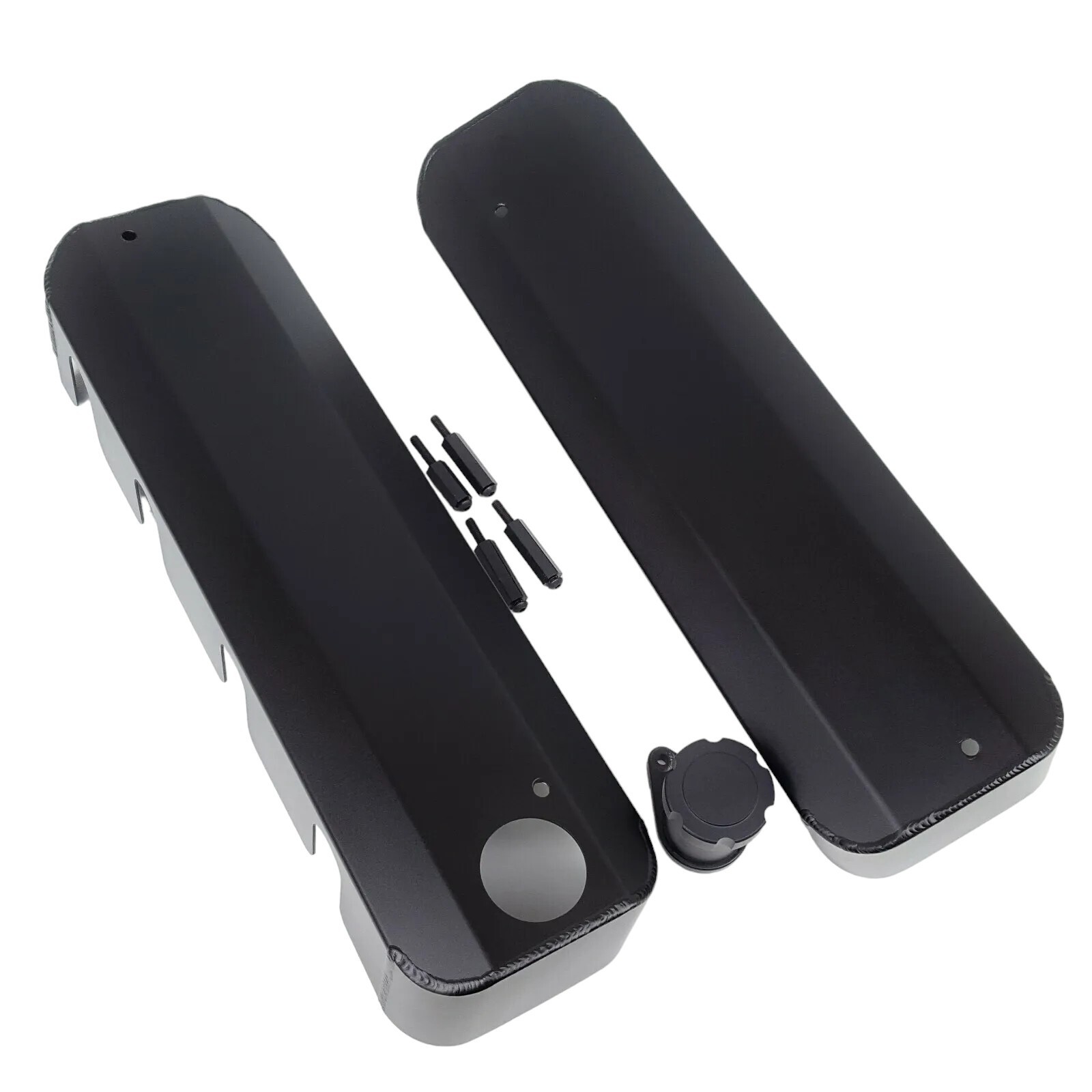 LS1 LS2 LS3 Black Aluminum Fabricated Coil Covers LSX 4.8 5.3 5.7 6.0 6.2