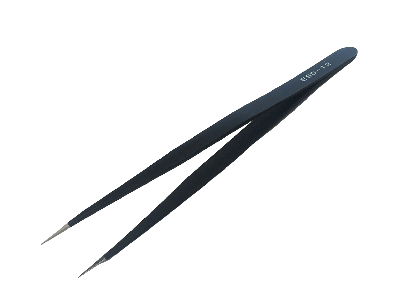 Vetus ESD Safe Fine Tip Straight Anti-Static Tweezers Eyelash Extensions ESD-12