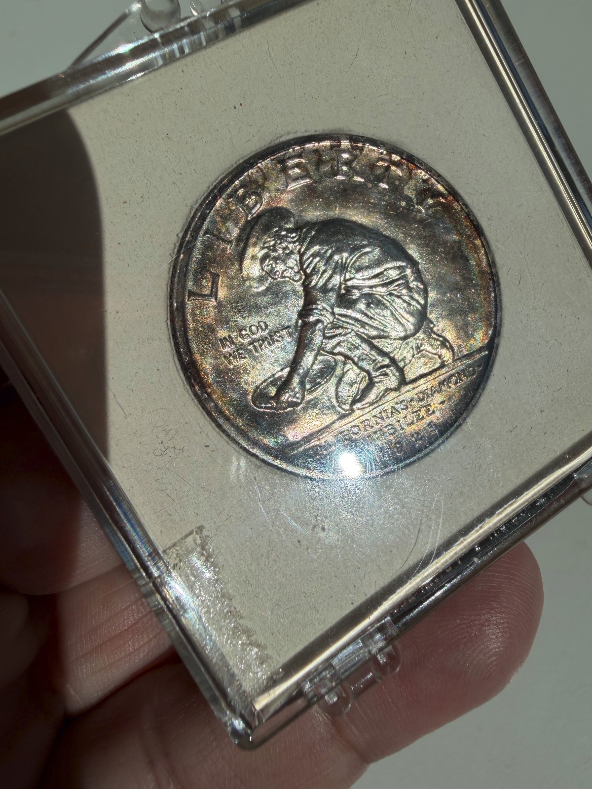 1925-s Ca Diamond Jubilee half dollar in stunning condition ready for CAC