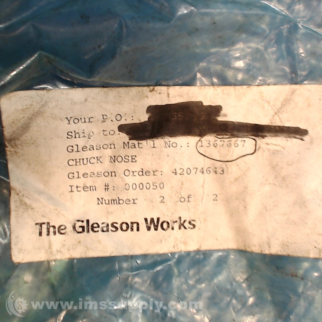Gleason 1367667 Chuck Nose FNOB