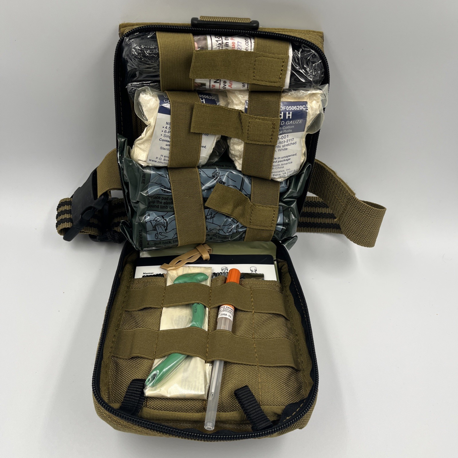 North American Rescue Maritime Assault Kit w/ CAT Tourniquet - NEW - READ