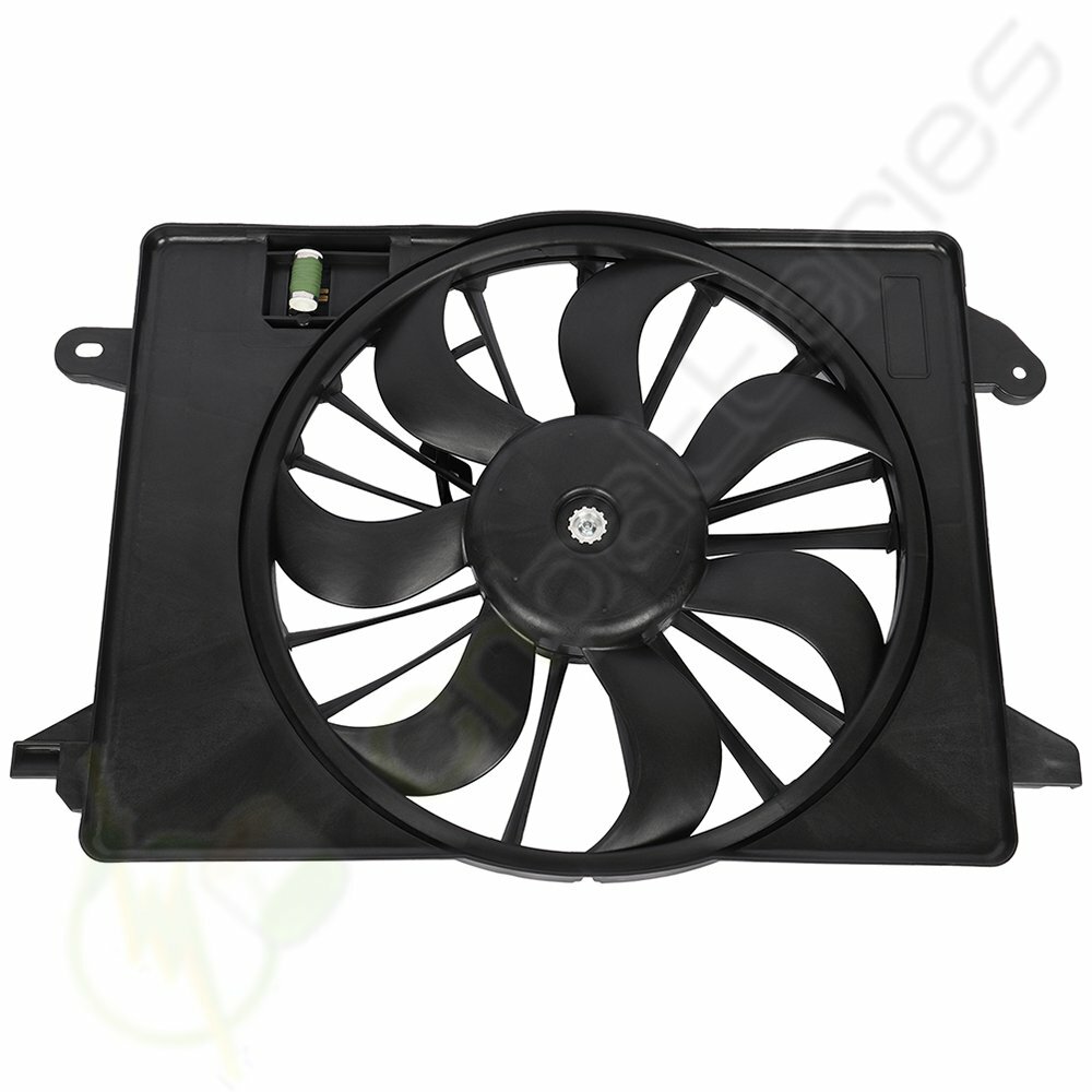 For 2009-2017 Chrysler 300 Dodge Challenger Charger Radiator Cooling Fan 622550