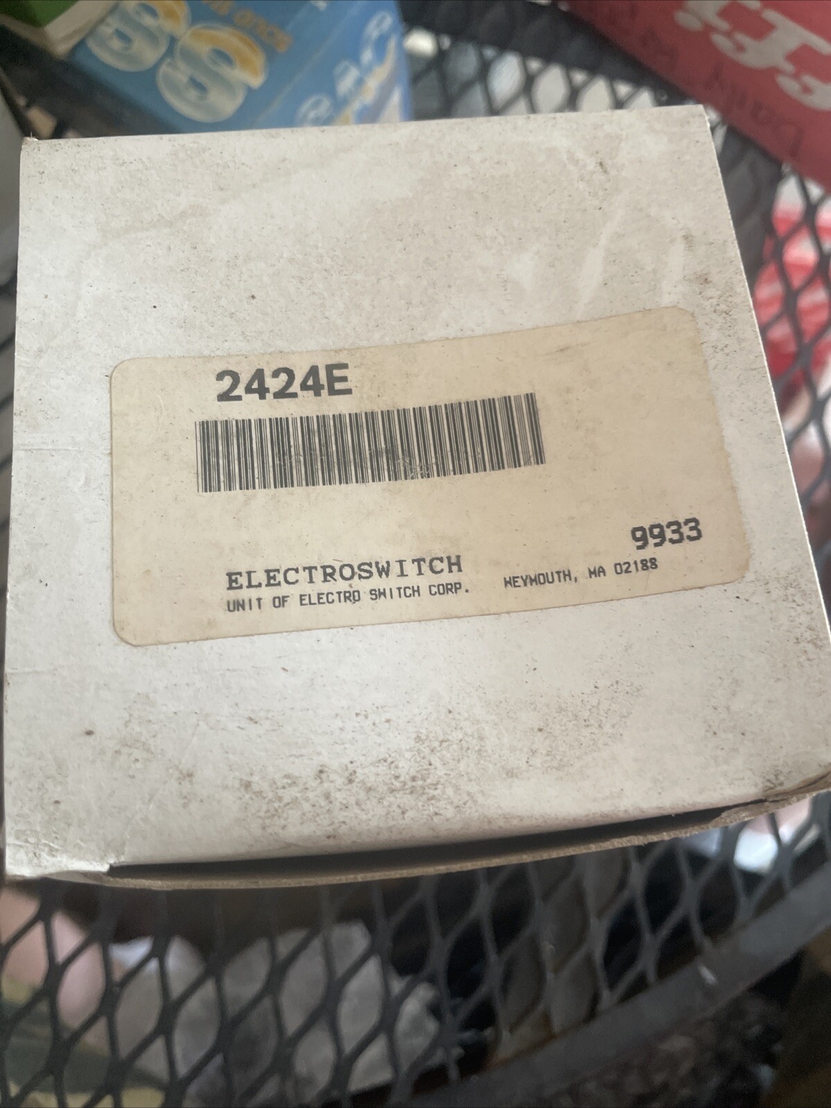 Electroswitch 2424E Rotary Synchroscope Switch 20A-600VAC