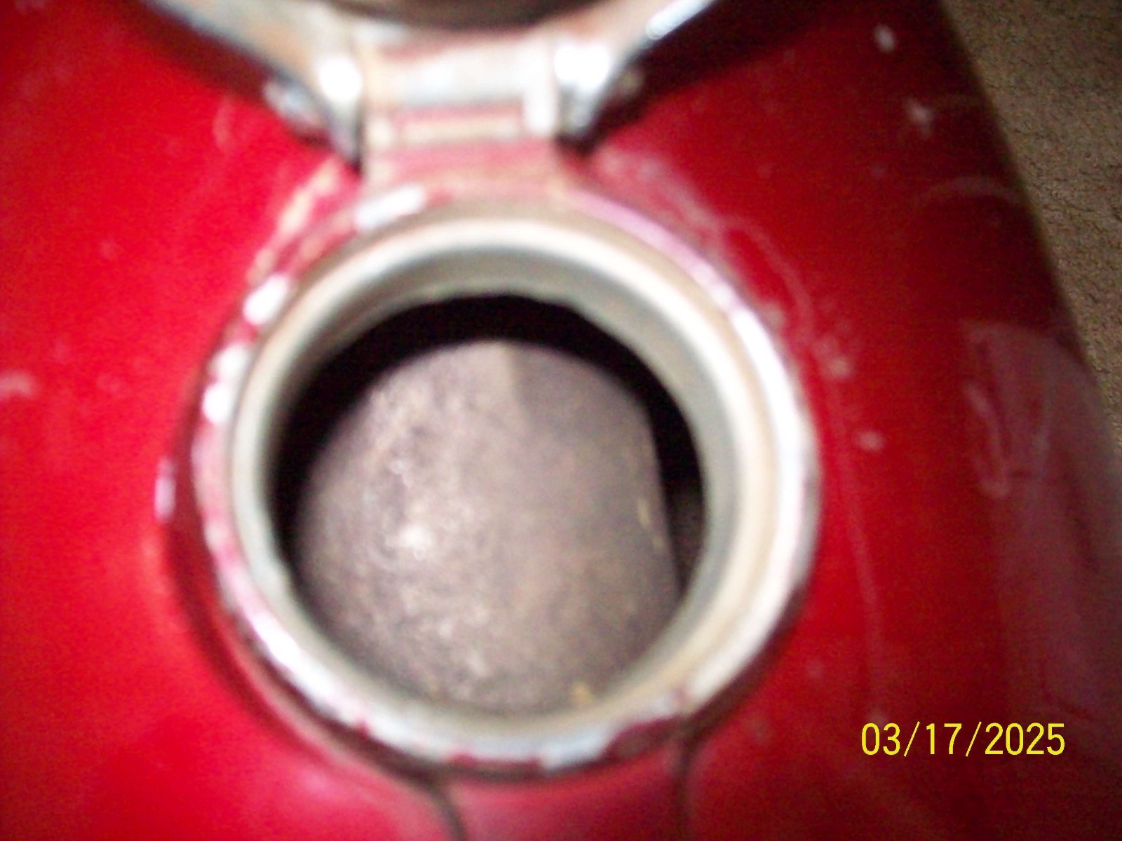 Yamaha DT125 Fuel Tank No Dents #2 Burgundy AT CT 70’S +Global Shipp