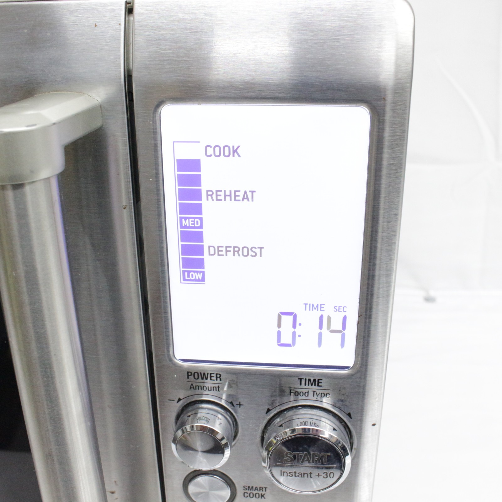 Breville BM0734XL Quick Touch Microwave Brushed Stainless Steel Silver