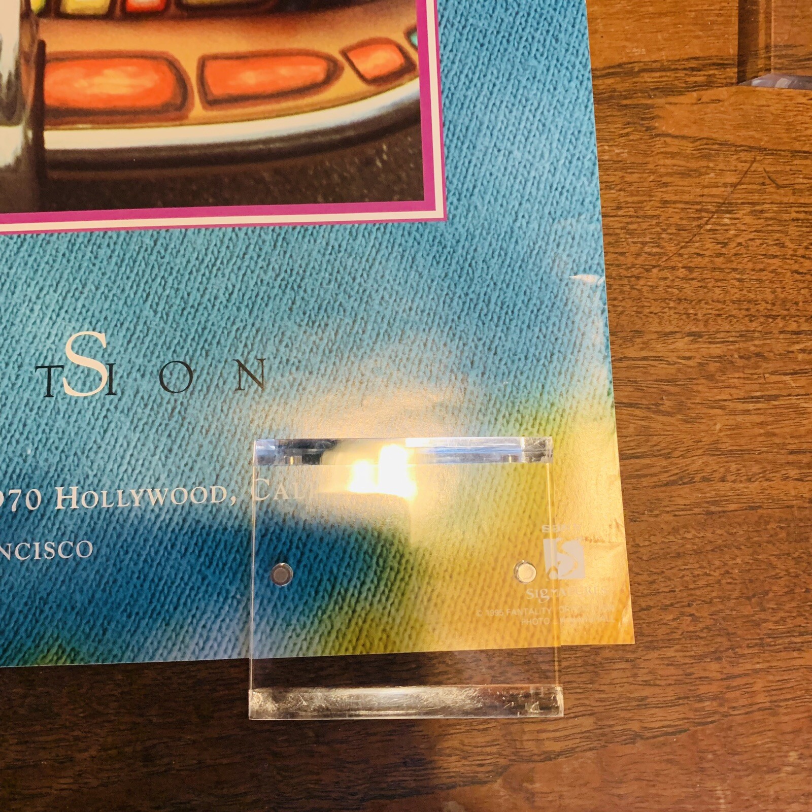 Vintage Janis Joplin Poster Legends Collectors Ed By Marshall Sony 1995