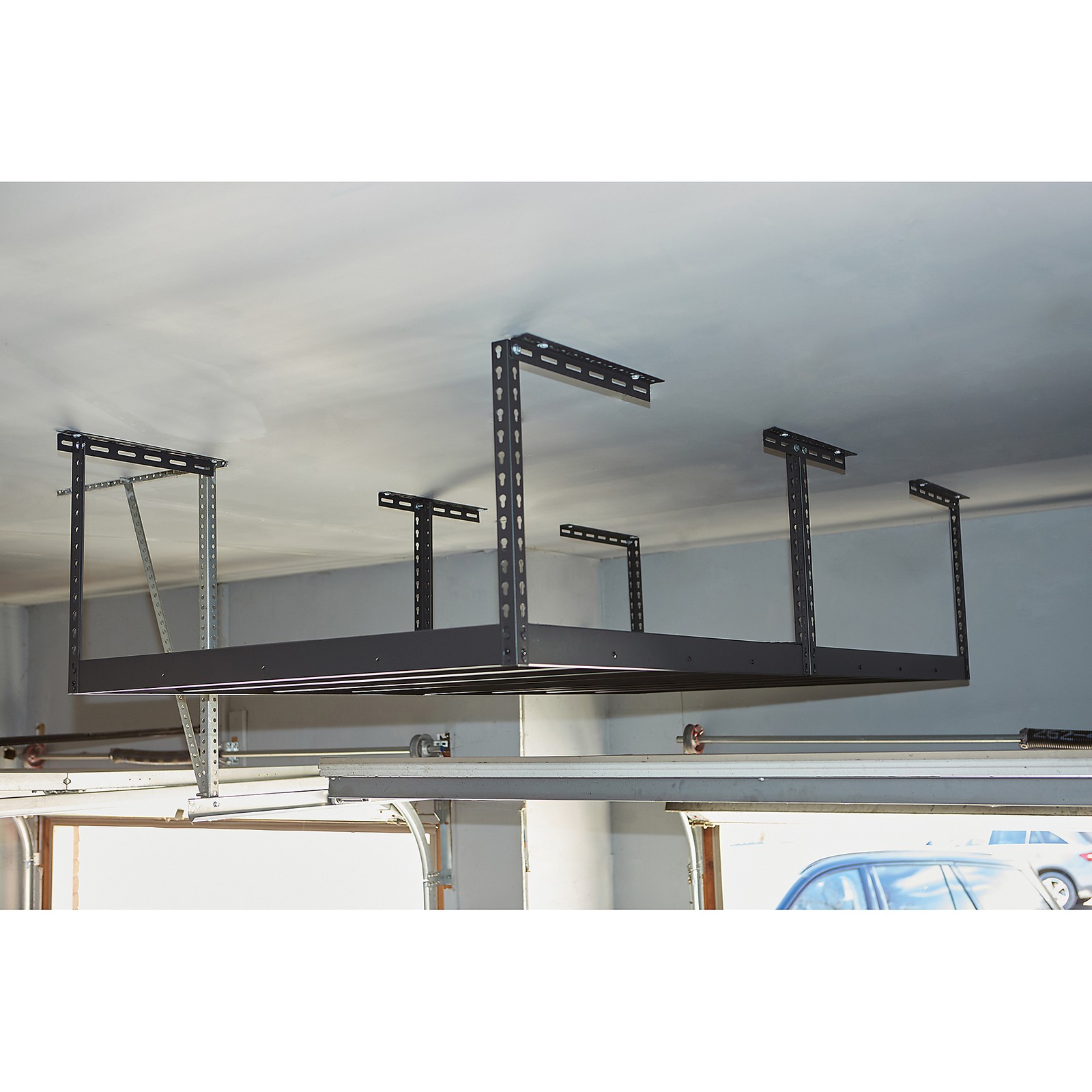 Klutch Overhead Garage Storage Rack, 48in. x 96in.