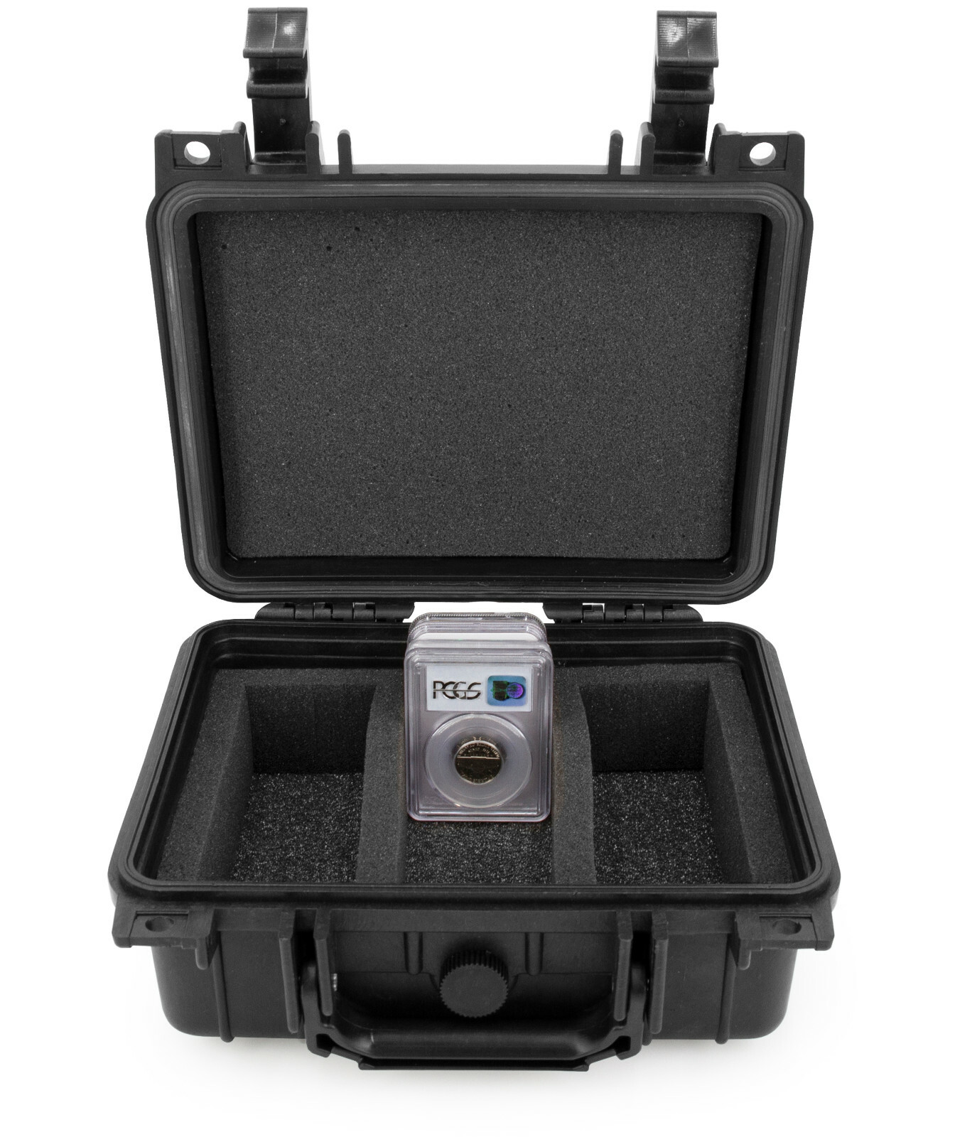 CM Graded Coin Case fits 40+ PCGS NGC Coin Slabs in Coin Storage Box Holder Foam