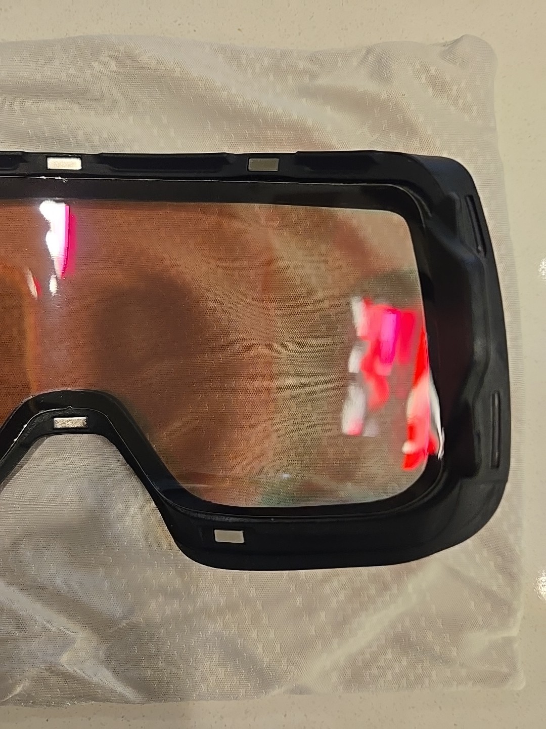 New Smith 4D Mag Chromapop Photochromic Red Mirror Replacement Lens Goggle Bag