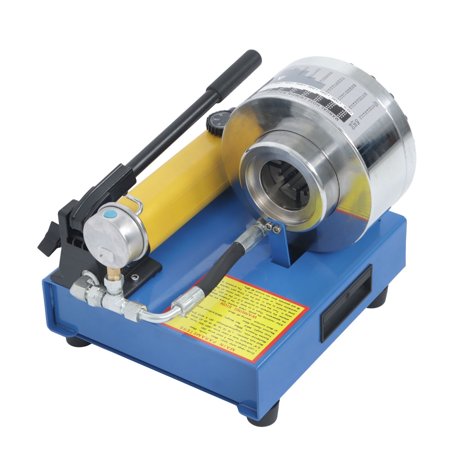 With 8 Dies Hose Crimper High Pressure Portable Hydraulic Hose Crimping Machine