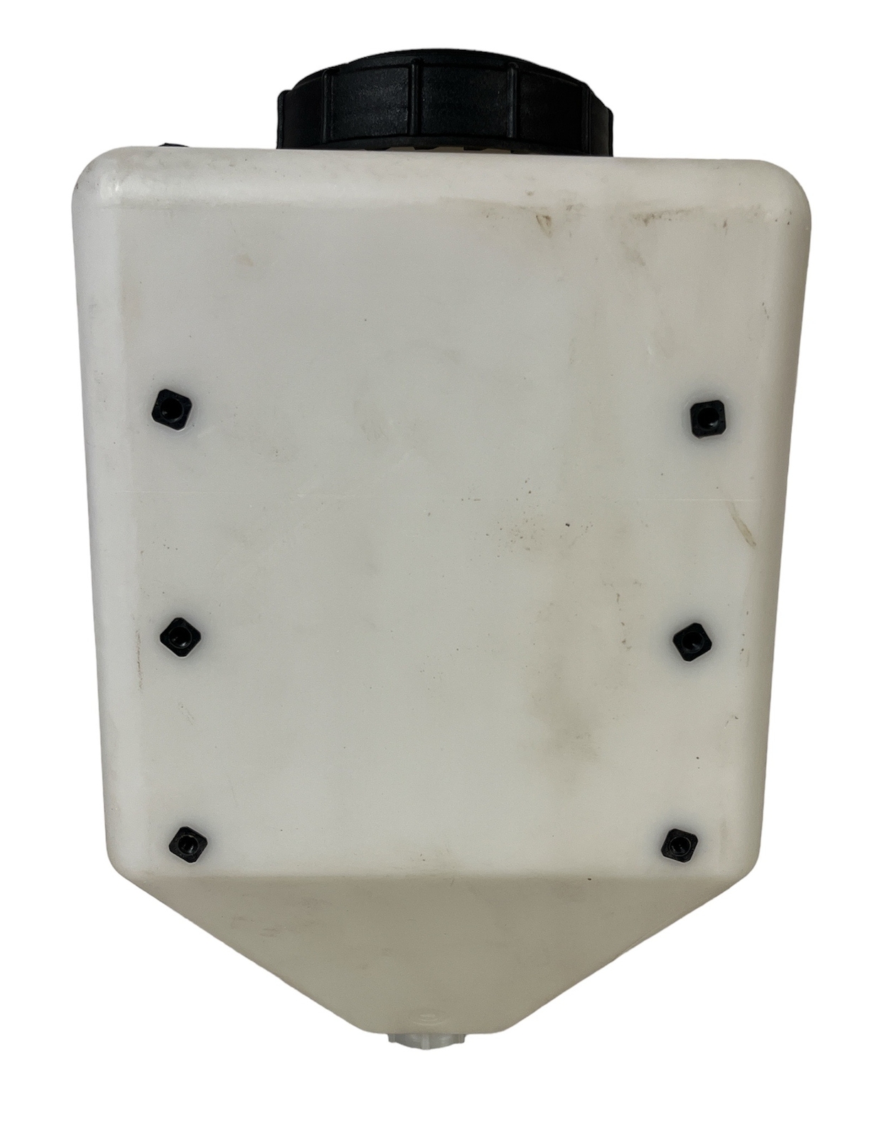 Ace Roto-Mold Blow Molded 5 Gallon Square Rinse Tank, White - SPBM05-SQ5