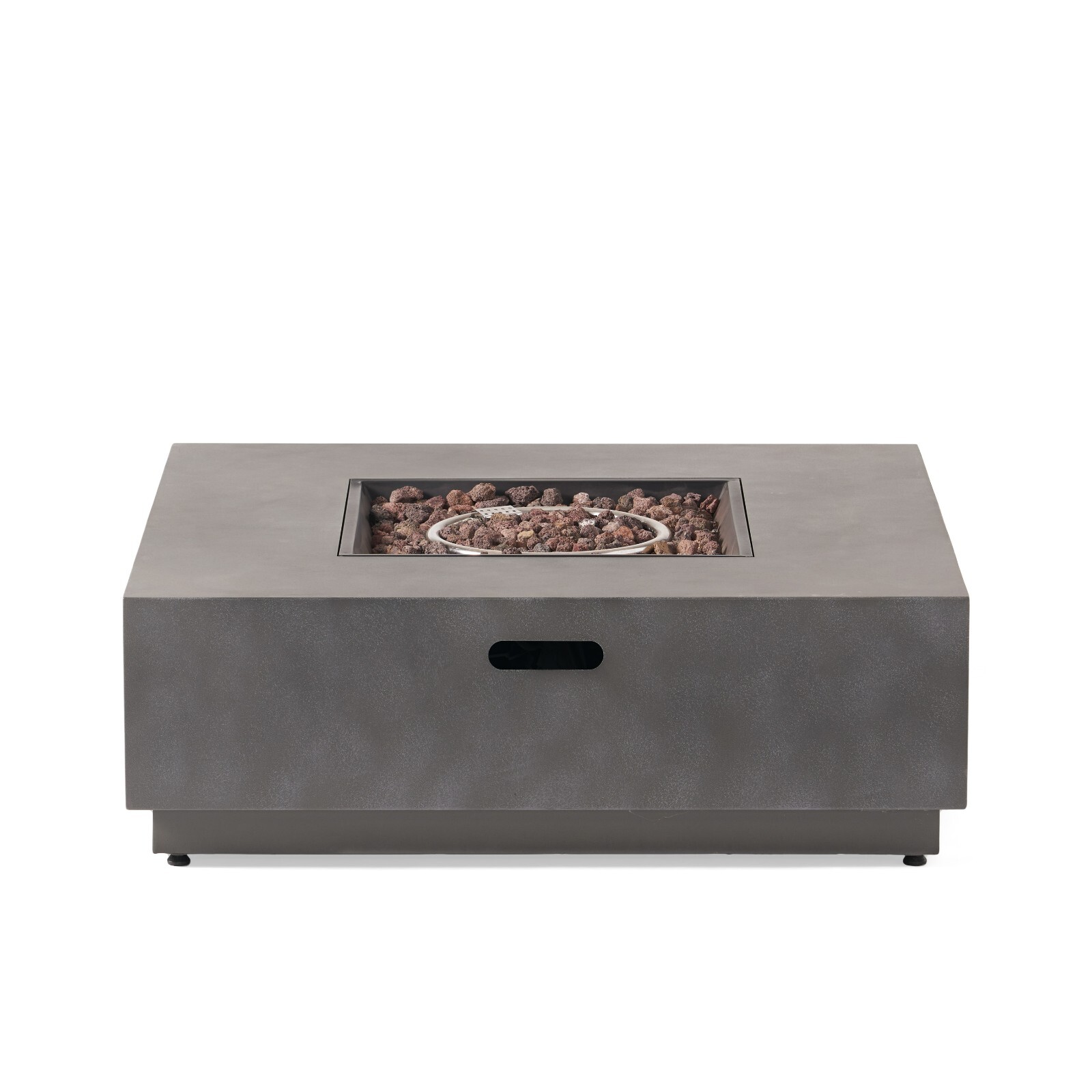 Jasmine Outdoor 50,000 BTU Square Fire Pit (No Tank Holder)