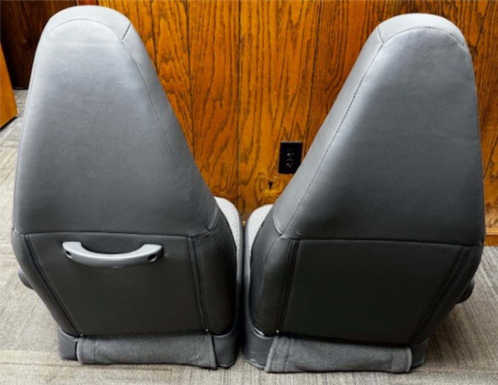 97-25 Chevy Express/GMC Savana Van Pair LH&RH Gray Cloth Power Bucket Seat